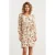 Smashed Lemon 25163 korte jurk met dierenprint-tinten |
