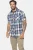 Jan Vanderstorm +FIT Collectie casual overhemd INGOLOF Plus Size blauw