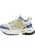 BUFFALO Sneakers laag ‘Triplet’  blauw / geel / zilver / wit