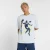 new balance Shirt  navy / lichtblauw / geel
