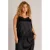Yest Curve Plus Size top – zwart