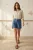 Hoge Taille Brede Pijpen Tailored Shorts