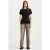 Corset T-shirt met ronde hals