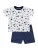 JACKY Nachtkledij  donkerblauw / wit
