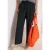 Cecil Dames High Waist broek met wijde pijpen in Loose Fit in Groen