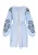 usha FESTIVAL Zomerjurk  navy / lichtblauw / wit