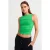 Mouwloze Cropped Blouse Met Bootnek