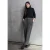 Street One Studio Dames Gemêleerde broek met rechte leg in Grijs