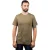 Caterpillar Essentials Korte Mouwen Katoenen Groen T-shirt voor Mannen