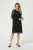Jurk A-shape black