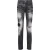 Dsquared2 Zwarte Skaterjeans Met Jet Set-wassing