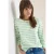 Cecil Dames Gestreept basic shirt in Groen