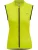 Newline Sportbodywarmer  lichtgrijs / limoen / zwart