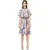 Marcell von Berlin Women’s Volant T-shirt Dress Brush Print