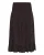 KAFFE CURVE Rok ‘Bella’  chocoladebruin / zwart