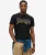 Rock Band T-shirt met Grafische Print Zwart