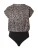 ABOUT YOU Shirt body ‘Frances’  taupe / brokaat / zwart