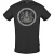 Aquascutum Heren Aldis Cirkel Logo T-Shirt (Zwart)