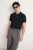 TRENDYOL MAN Heren Zwart Effen Kort Regular fit Poloshirts