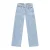 Cars loose fit jeans met zebraprint light blue denim