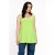 YOEK singlet DOLCE van travel limegroen