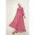 Maxi-jurk met Strikdetail