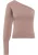 Faina Gebreide trui Dames donker taupe