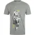 Cavalli Class Abstract Tiger Logo Grijs T-shirt
