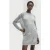 AllSaints Seraph Dress Silver Birch Grey