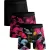 Muchachomalo Men 3-pack boxer shorts print/print/solid
