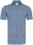 R2 Overhemd Korte Mouwen Print Donkerblauw