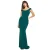 Damesjurk Goddiva Off The Shoulder Scuba Maxi