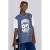 Coolcat T-shirt Chun Lee blauw / wit