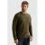 PME Legend regular fit longsleeve met patches – donkergroen