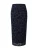 EDITED Rok ‘Sofia’  blauw / zwart