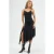 Kantdetails Tule Midi Jurk