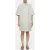 Closed Leather Dress Limestone