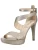 Nero Giardini Sandalen met riem  goud