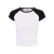 Dames retro baseball t-shirt Urban Classics Organic Stretch GT