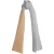 White Stuff Poppy Knitted Scarf Grey Multi