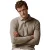 tencel Profuomo One-piece lange mouw polo beige