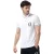Armani Exchange poloshirt met logo en contrasterende bies voor heren, wit