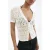 Mango gehaakte top – wit