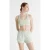 New Balance Nb Power X Sports Bra In Sage Green