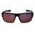 Guess Heren Wrap Spiegel Zonnebril (Zwart / Rook)
