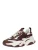 STEVE MADDEN Sneakers laag ‘Possession’  bruin / wijnrood / natuurwit