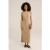 We Fashion Dress Mid Length Olive Green