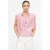 comma gestreepte blouse roze