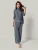 YOU LOOK PERFECT Huispak ‘LOUNGEWEAR SET  – Pullover Bailey & Pants Bailey’  antraciet