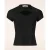 Topvintage exclusive ~ Lena top in zwart